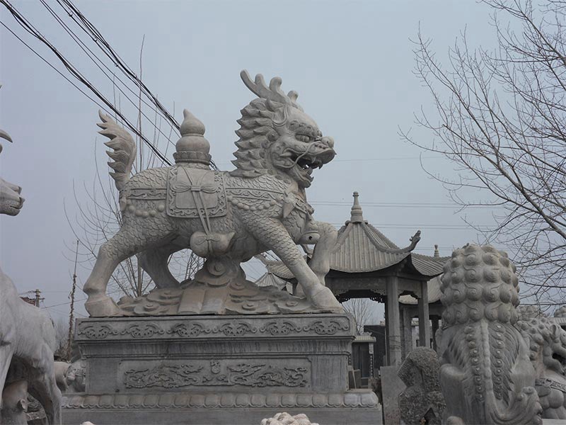 廠家直銷石雕麒麟[編號142]