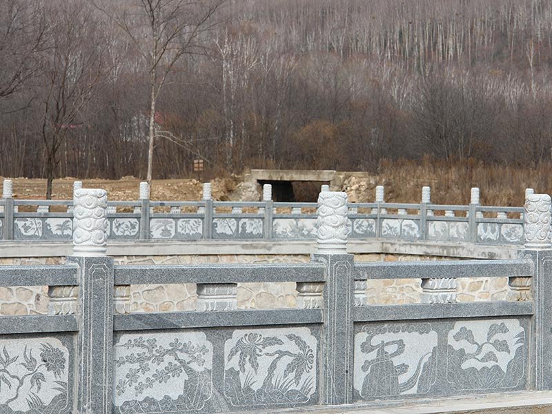 農(nóng)村河道大理石石材護欄[編號341]