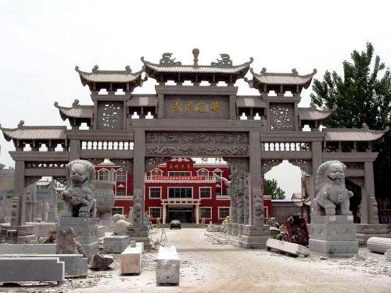 農(nóng)村入門(mén)石材牌坊