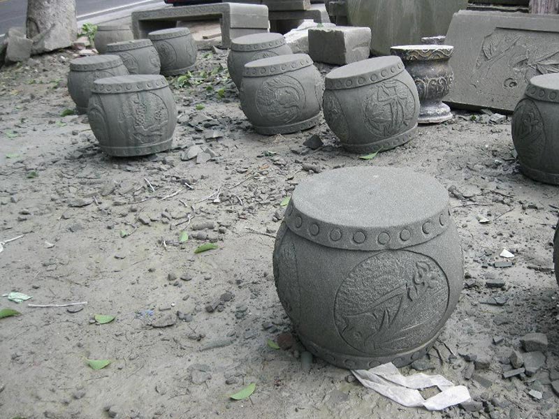 仿古建筑石鼓[編號(hào)085]