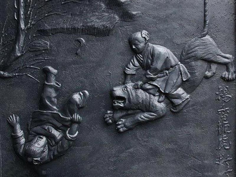 生動(dòng)的二十四孝壁畫(huà)[編號(hào)210]