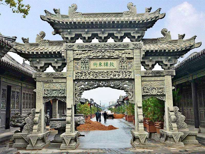 石雕門(mén)樓