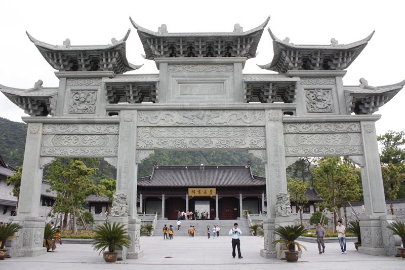 石牌樓雕刻圖案