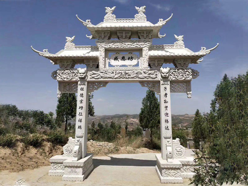 家祠石牌坊設(shè)計(jì)