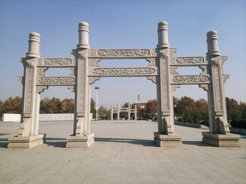 村口石牌坊建造樣式