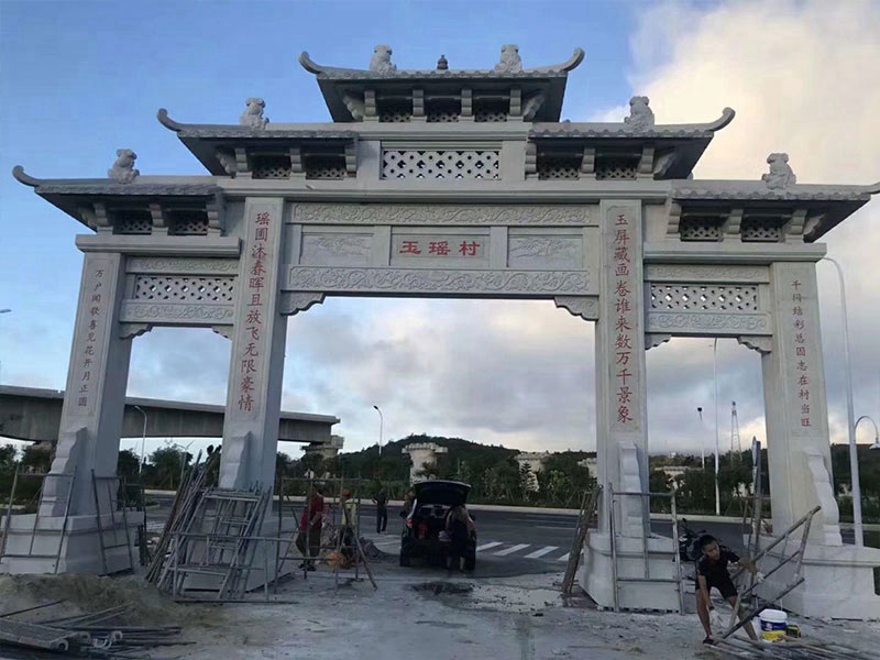 農村門樓