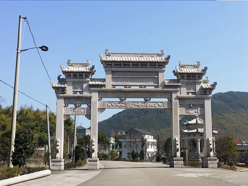 景區(qū)石牌坊牌樓價格（編號002）