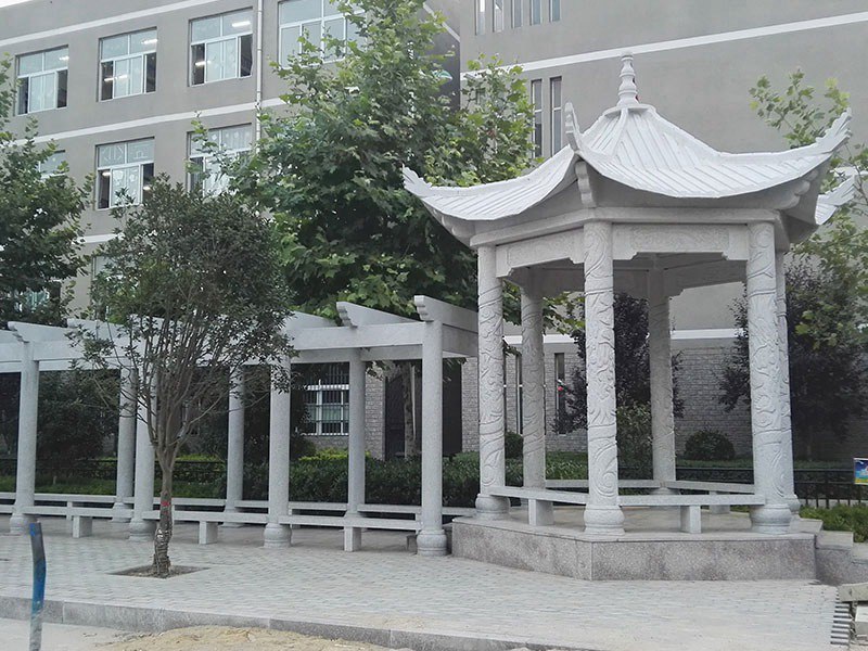 花崗巖石材長廊