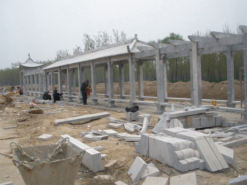 景區(qū)石雕長廊安裝