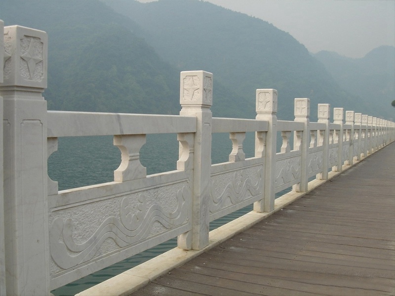風(fēng)景區(qū)簡(jiǎn)易漢白玉石欄桿（編號(hào)320）