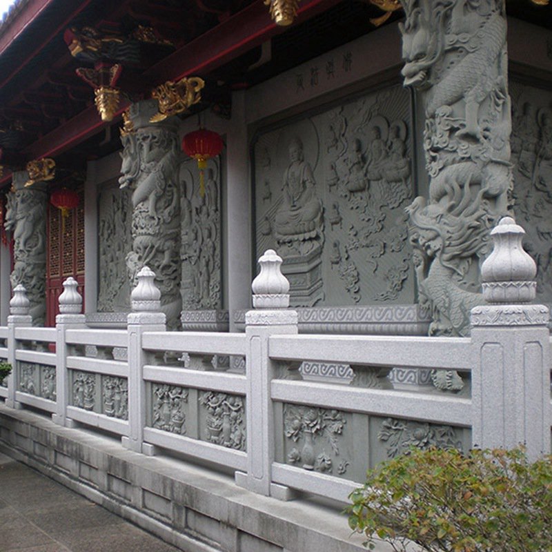 寺廟石護(hù)欄制作