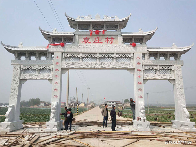 村口石牌坊價格