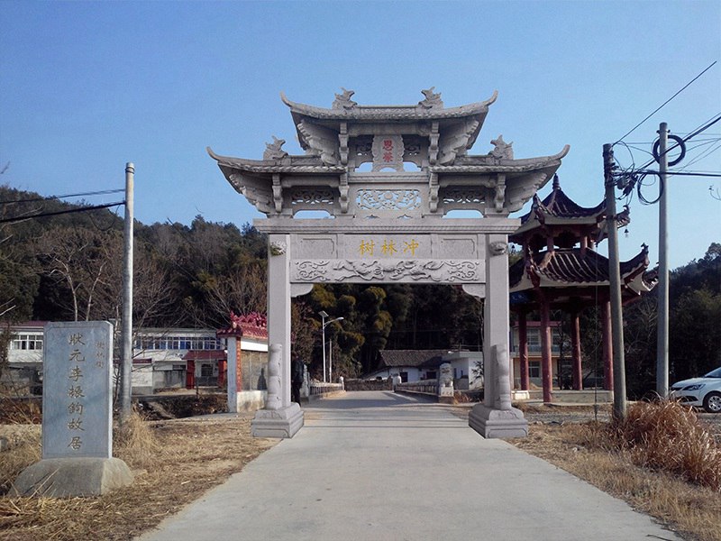 一門(mén)石牌坊建造樣式有哪些