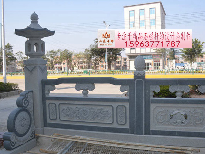 寺廟石護欄