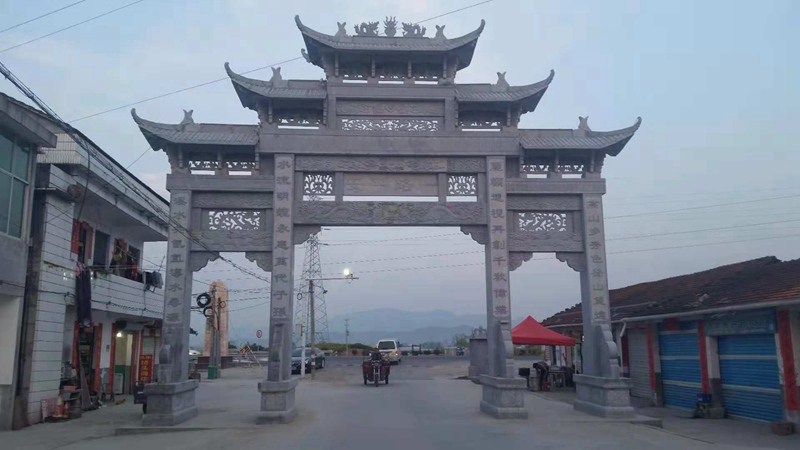 農(nóng)村石牌坊設(shè)計(jì)樣式
