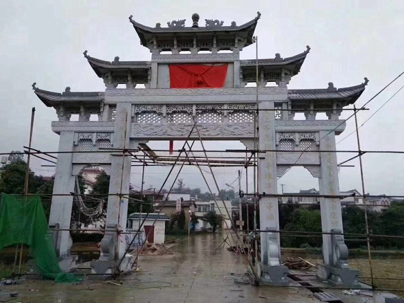 新農(nóng)村村頭牌坊