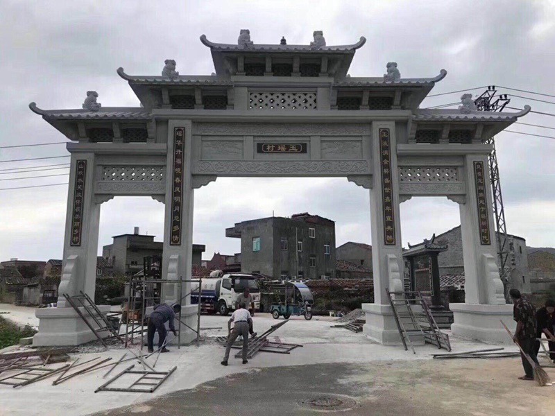 農(nóng)村村口牌坊生產(chǎn)廠家
