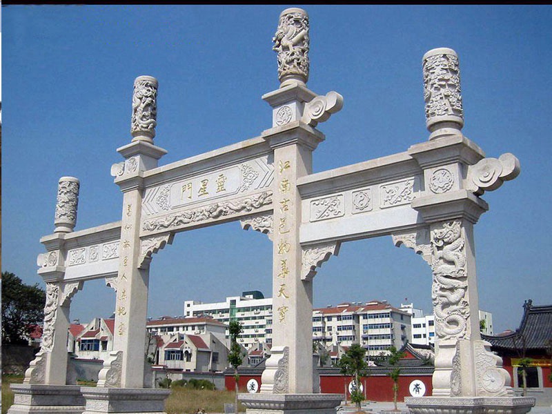 景區(qū)石頭大門