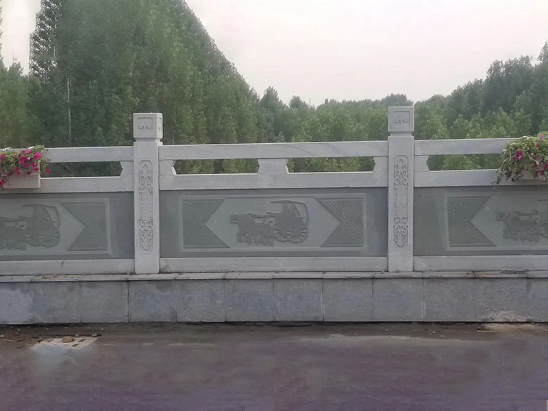 橋梁石護(hù)欄圖片